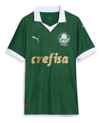 Camisa Palmeiras 1 Home Jogador Feminina 24/25 Puma Camisa P