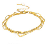 Pulsera Acero Inoxidable Joyas Accesorios Mujer