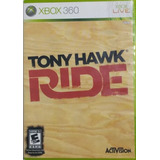 Tony Hawk Ride - Jogo Xbox 360 Com Skate Original