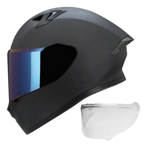 Casco Ich Integral 503 Certificado Gratis Placas 