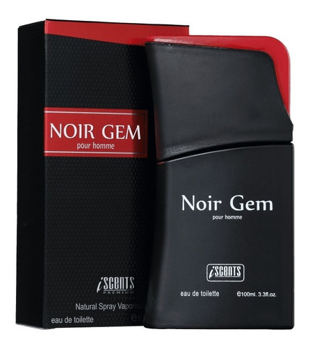 Perfume Noir Gem Masculino Edt 100ml - I Scents Volume Da Unidade 100 Ml