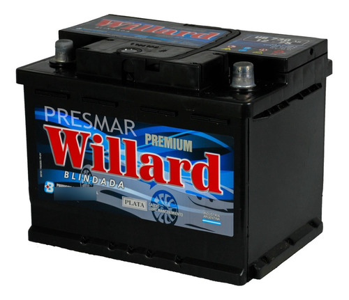 Bateria Auto Willard 12x75 Ub730 12 Volt 75 Amper