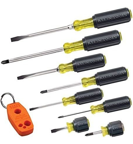 Klein Tools 85148 - Juego De Destornilladores, 2, 4 Ranurado