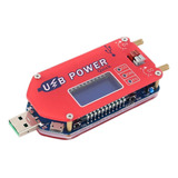 Convertidor De Voltaje Usb Buck Boost, Pantalla Lcd Reductor