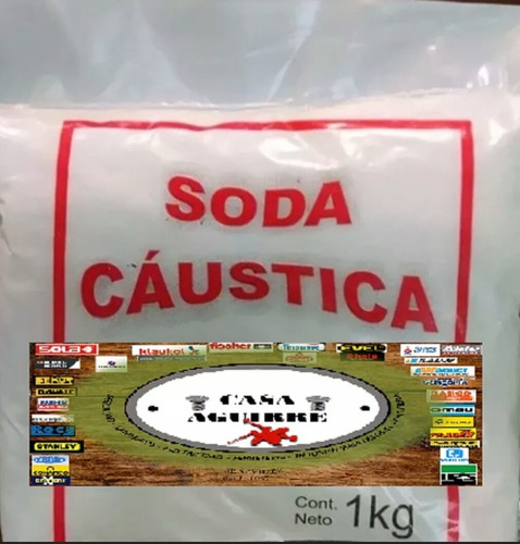 Desengrasante Soda Caustica X 15 Kg. ( Benavidez )