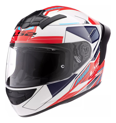 Casco Integral Moto Ls2 352 Rookie Beta Con Spoiler Plan Fas