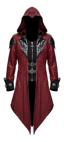 Chamarra Con Capucha Estilo Gótico Assassin Creed Steampunk