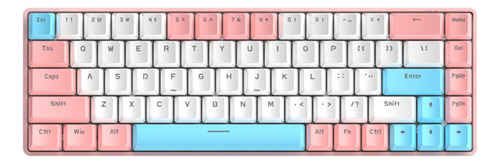 Teclado Mecánico Para Juegos De Escritorio De 68 Teclas Ejsx