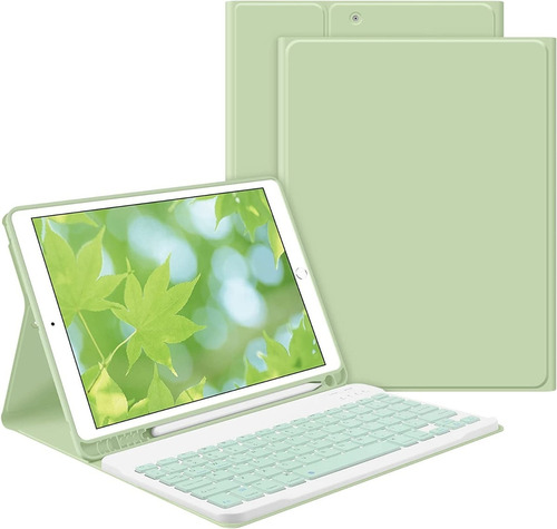 Carcasa Soft Para iPad Mini 4/5 (7.9)+ Teclado Color Español