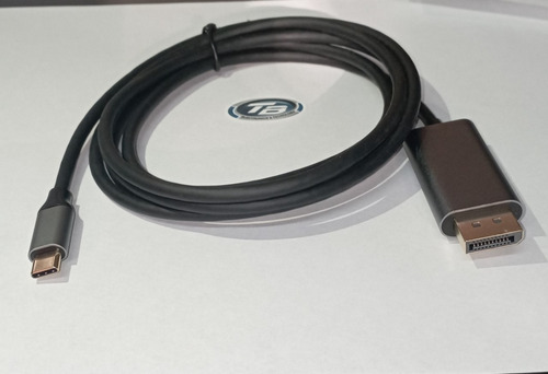 Cable Tipo C (thunderbolt-3)  A Display Port (dp) 4k De 2 Mt