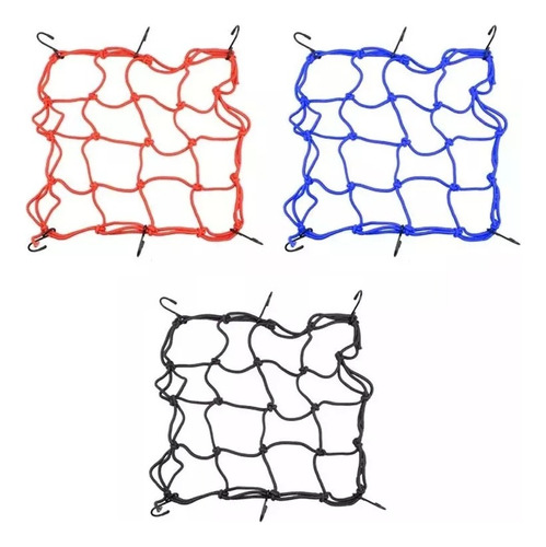 Red Elástica Para Moto Porta Bultos Tanque Parrilla Casco