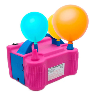 Bomba Para Inflar Globos Eléctrica Portátil Doble Válvula | Meses sin interés