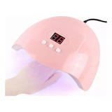 Lámpara Para Uñas 54w Led Uv Digital Display Temporizador 