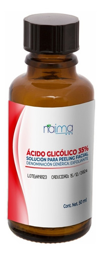 Peeling Acido Glicólico Aha 35% 50 Ml