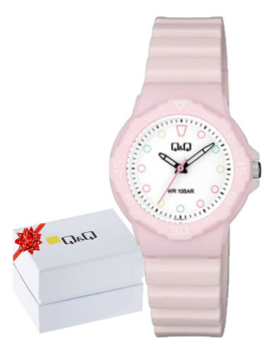 Reloj Dama Qq Original Moda Juvenil Divertido Diseño Sport  