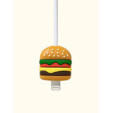 Protector De Cables Para Cargadores, Forma De Hamburguesa