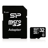 Tarjeta De Memoria M-sd Silicon® 32gb, Con Adaptador