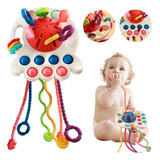 Juguete Sensorial Montessori String Para Bebés 4 En 1