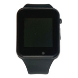 Reloj Smartwatch Gipel A1 Camarasd Waterproof Android/ios Color De La Correa Negro Color Del Bisel Dorado Rojo