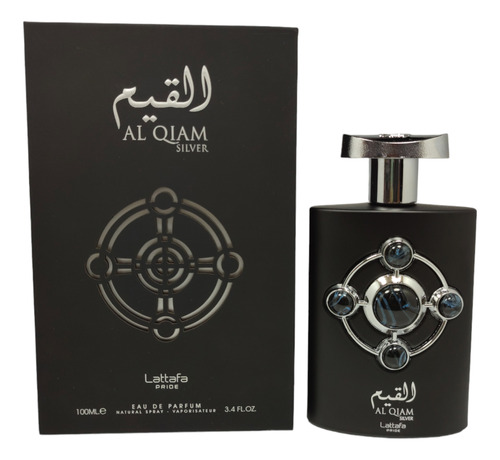 Perfume Al Qiam Silver Lattafa 100ml O - mL a $2200
