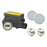 Kit Controlador Banheira Gran 1338n - 2 Led 5w C/ Nicho