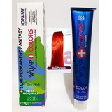 Tinte Fantasia Rojo Purpura Wap Colors Sin Amoniaco 90gr