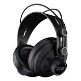 Fone De Ouvido Dylan Dl-640 Headphone Profissional Cor Preto