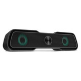 Barra De Sonido Gamer 2.0 Sp953 15w Rms Led - Multi