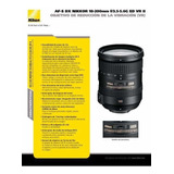 Nikon Af-s Dx 18-200mm F/3.5-5.6g Ed Vr Ii