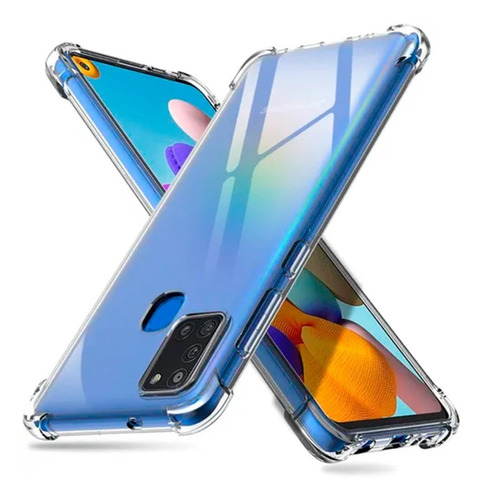 Funda Estuche Forro Transparente Compatible Galaxy A21s