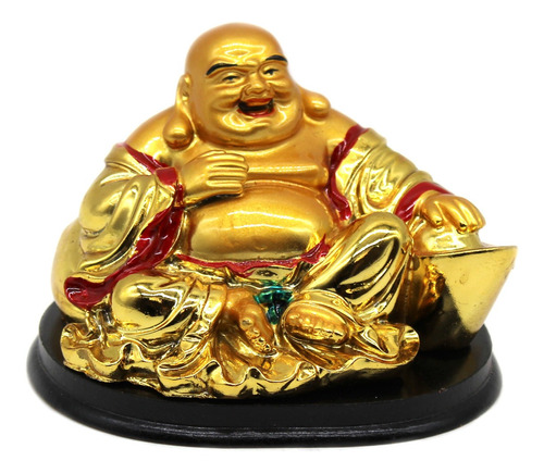 Buda Alegria Sentado 7 Cm T1024 - Chinês - Hindu - Tailandês