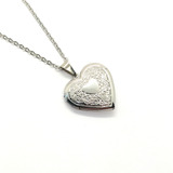 Collar Relicario Locket Portafoto Camafeo Acero Inoxidable