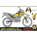 Stickers Dm250 Crossmax Calcas Vinil Laminado Glossy +regalo