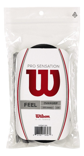 Cubre Grips Over Wilson Pro Sensation X 30 Color Negro