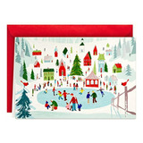 Hallmark Tarjetas Navideñas En Caja, Ciudad Nevada (40