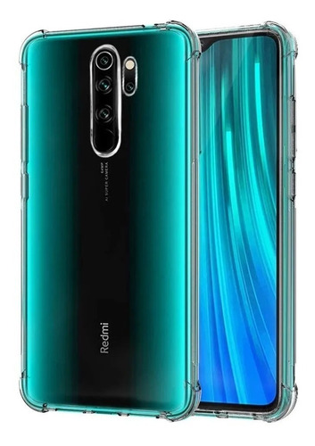 Funda Para Xiaomi Note 8 Pro Anti Golpes  + Vidrio Full .