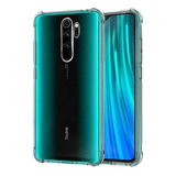 Funda Para Xiaomi Note 8 Pro Anti Golpes  + Vidrio Full .