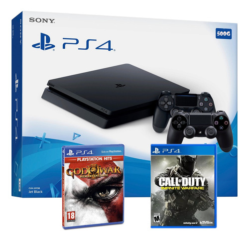 Playstation 4 Slim 500gb + 2 Juegos 