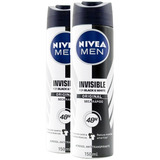 2 Desodorantes Nivea Men Spray Black Wi - mL a $101