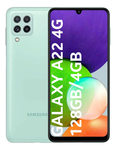 Samsung Galaxy A22 128gb Câm.48mp 5000mah Verde - Excelente