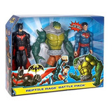 Dc Universo Batman Reptil Rabia Paquete De Batalla Cifras