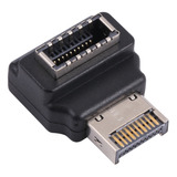 Type-e Female To Male 90 Degrees Elbow Computer Host Adapter