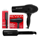 Revlon Kit Secador + Planchita Pelo Profesional 6c