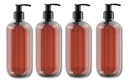4 Dispensadores Para Jabón , Shampoo Varios Colores 500 Ml