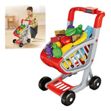 Carrito De Compras Infantil Niños 41 Piezas Juguete