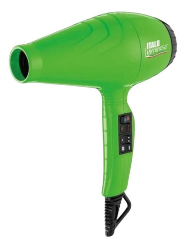 Secador Italo Luminoso 2000 Watts Babylisspro Cor Verde Voltagem 110v