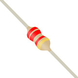 200 * Resistor 2,2k 5% 1/6w Cr16 2k2 Pth