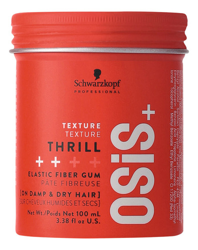 Schwarzkopf Professional Osis Thrill Goma Textura Fijación Alta Brillo 100 Ml