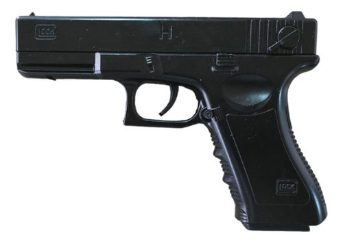 Lanzador Airsoft Glock 17 Full Metal Resorte Compacta