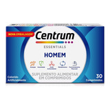 Vitamina Centrum A-z Homem Essentials 30 Comprimidos